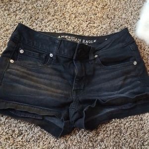 American eagle jean shorts